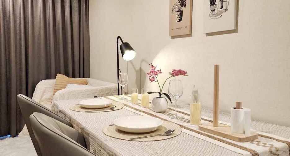 For rent 2 bedrooms condo in Bang Kapi, Bangkok