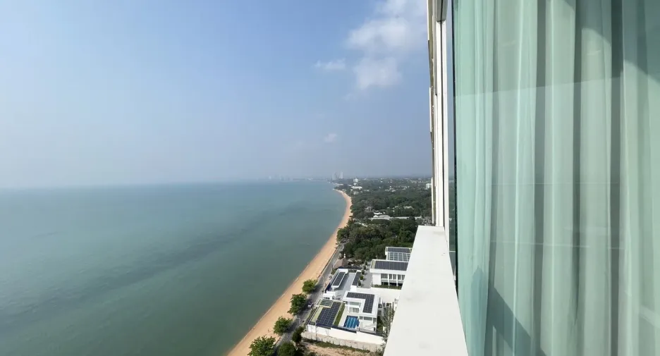 À louer 2 chambres condo à Sattahip, Chonburi