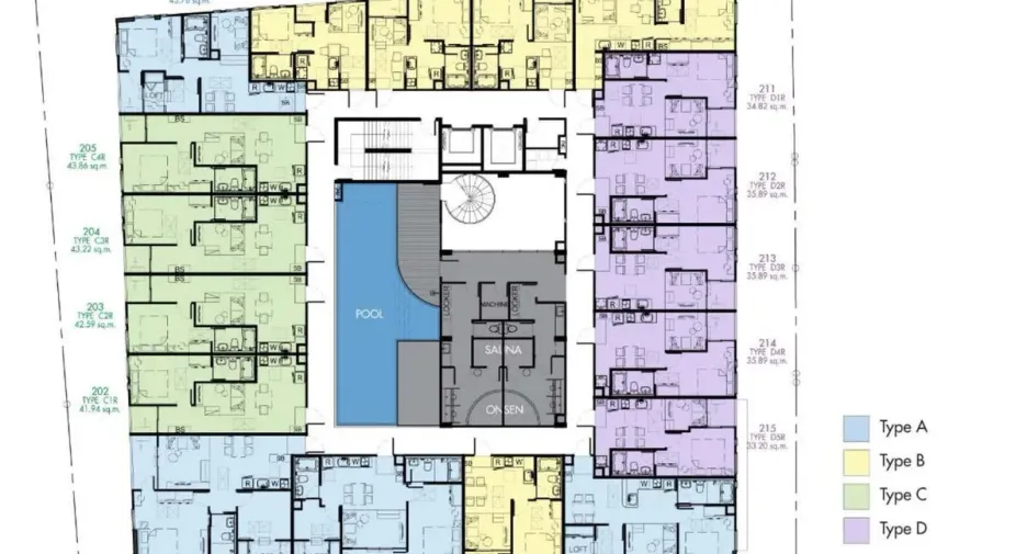 For sale 1 bed condo in Watthana, Bangkok