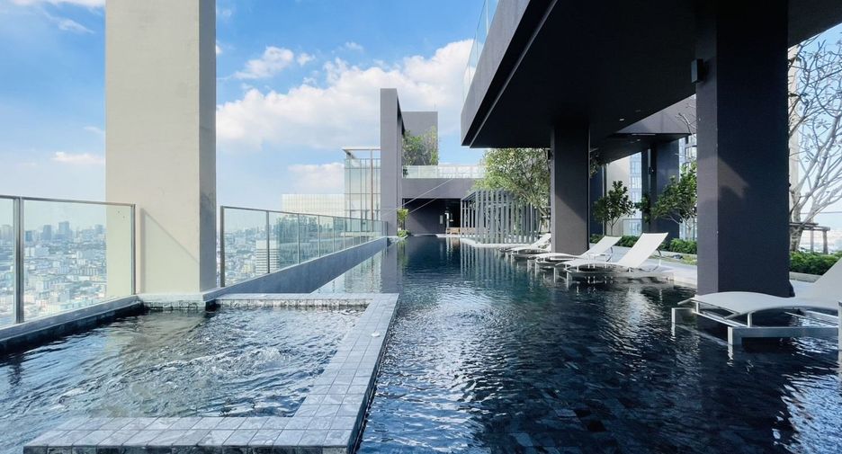 For rent 1 bed condo in Huai Khwang, Bangkok
