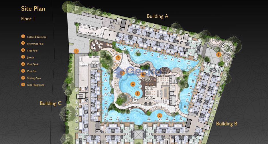 For sale 2 bedrooms condo in South Pattaya, Pattaya