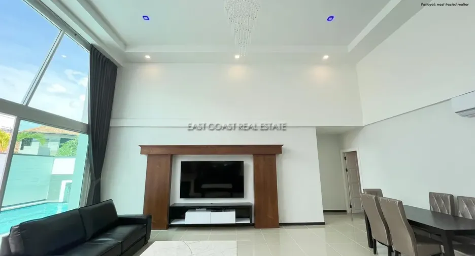 For rent 4 bedrooms house in Bang Lamung, Chonburi