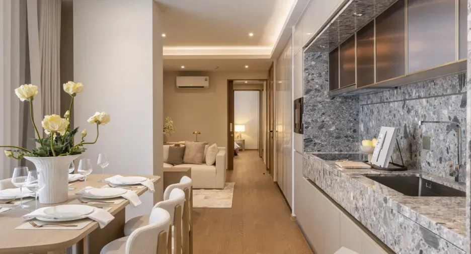 For rent 2 bedrooms condo in Khlong Toei, Bangkok