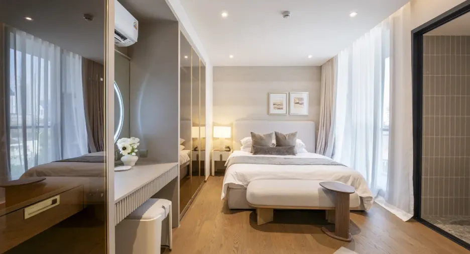 For rent 2 bedrooms condo in Khlong Toei, Bangkok