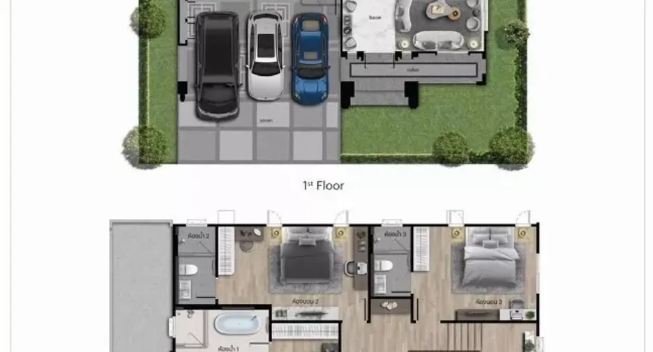 ขาย 4 ห้องนอน บ้านเดี่ยว ใน เมืองปทุมธานี, ปทุมธานี