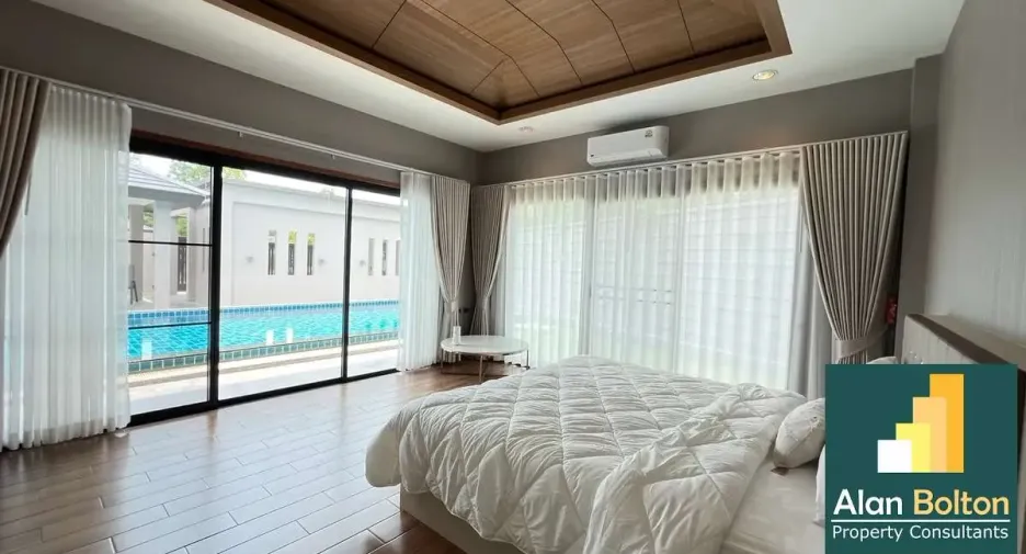 For rent and for sale 3 bedrooms house in Bang Lamung, Chonburi