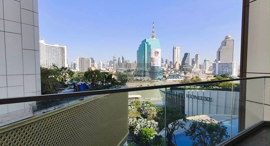 For rent 2 bedrooms condo in Khlong San, Bangkok