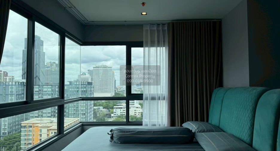 For rent 2 bedrooms condo in Huai Khwang, Bangkok