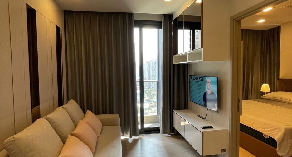 For sale and for rent 1 bed condo in Huai Khwang, Bangkok