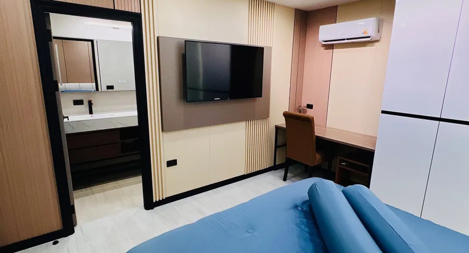 À vendre et à louer studio condo à Bang Lamung, Chonburi