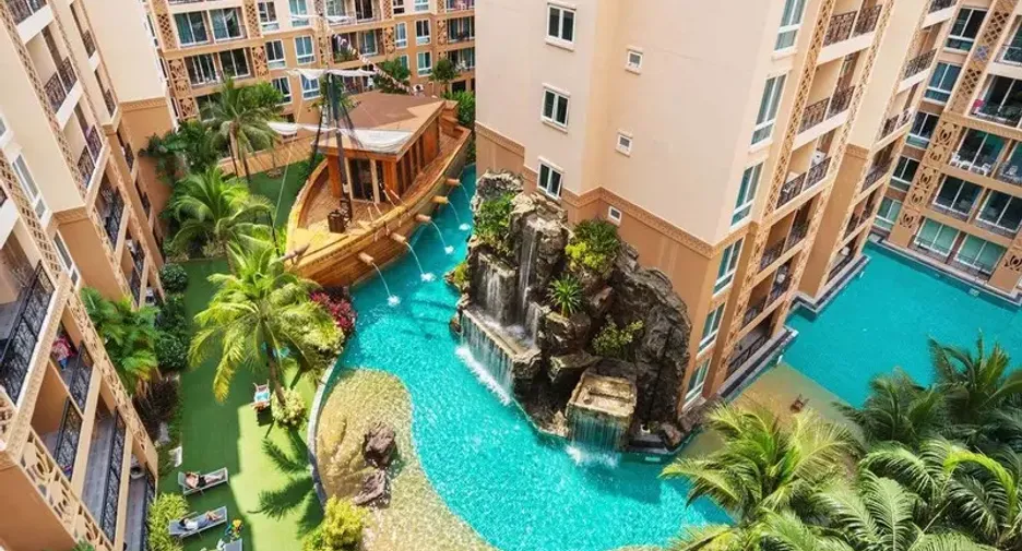 À vendre 1 chambre condo à Jomtien, Pattaya