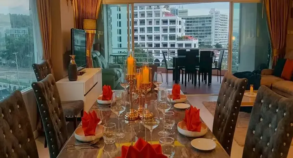 For rent and for sale 3 bedrooms condo in Pratumnak, Pattaya