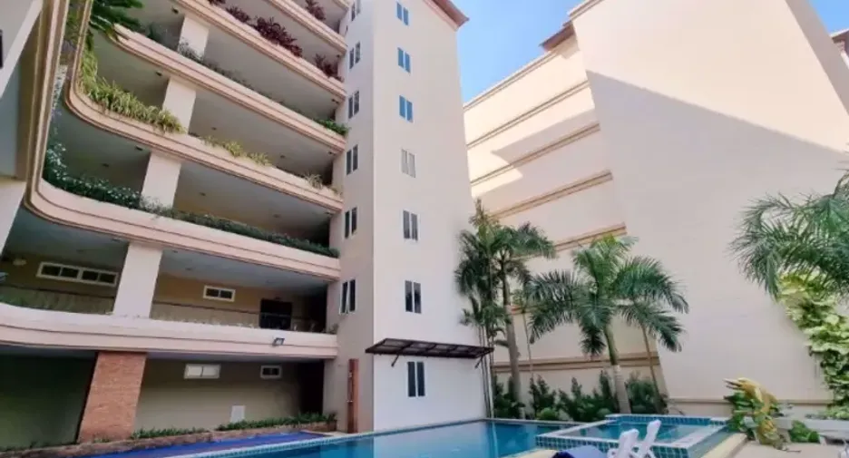 For rent and for sale 3 bedrooms condo in Pratumnak, Pattaya