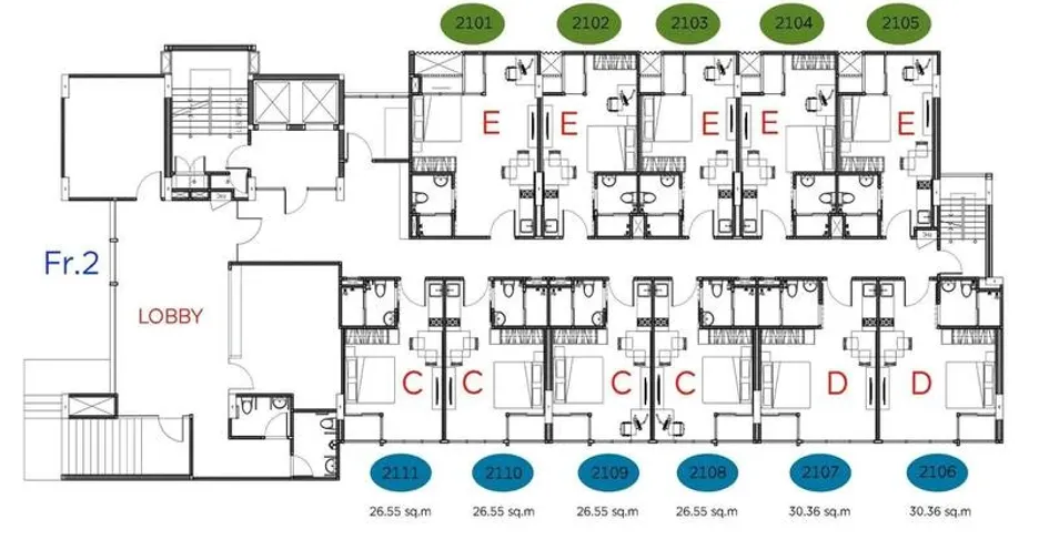 Hotel zum Kauf mit 20 Zimmer in Pratumnak, Pattaya