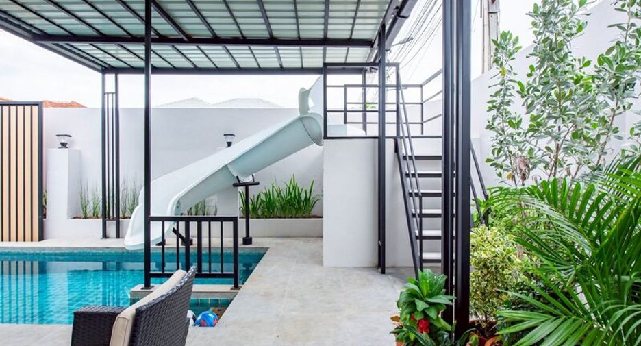 À louer 4 chambres villa à Jomtien, Pattaya