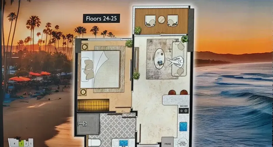 For sale 1 bed condo in South Pattaya, Pattaya