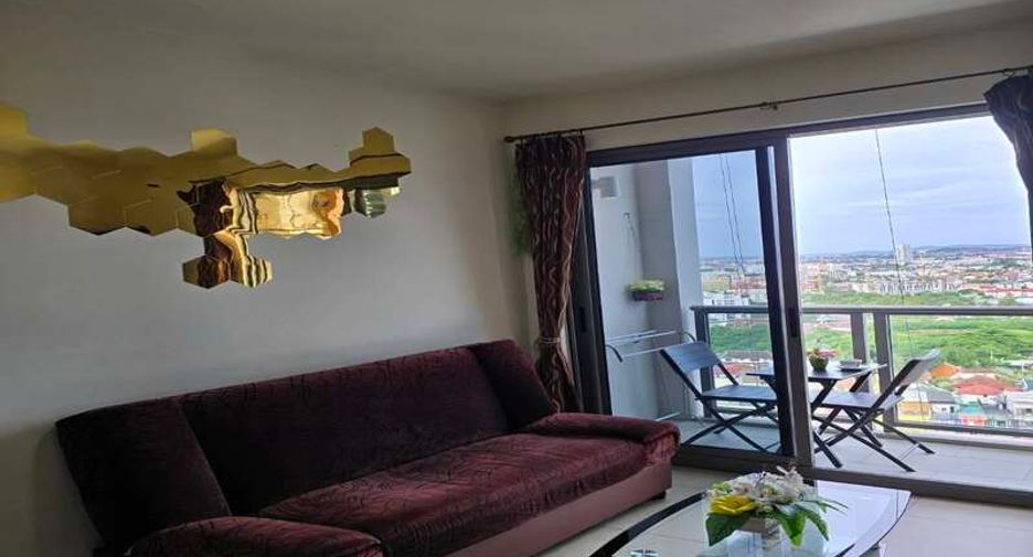 À vendre 1 chambre condo à Bang Lamung, Chonburi