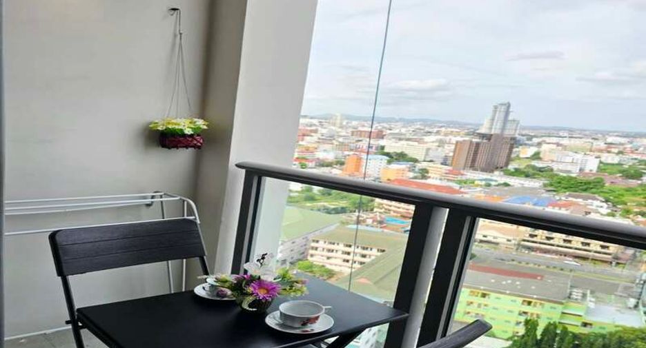 À vendre 1 chambre condo à Bang Lamung, Chonburi