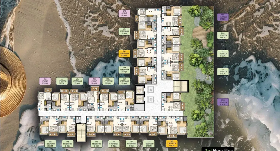 For sale 1 bed condo in Jomtien, Pattaya