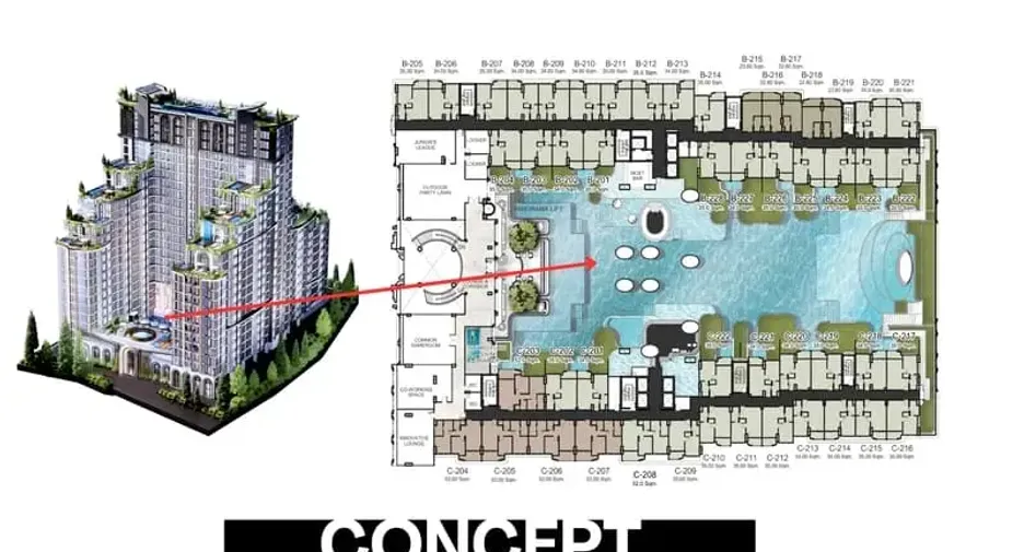 For sale 1 bed condo in Jomtien, Pattaya