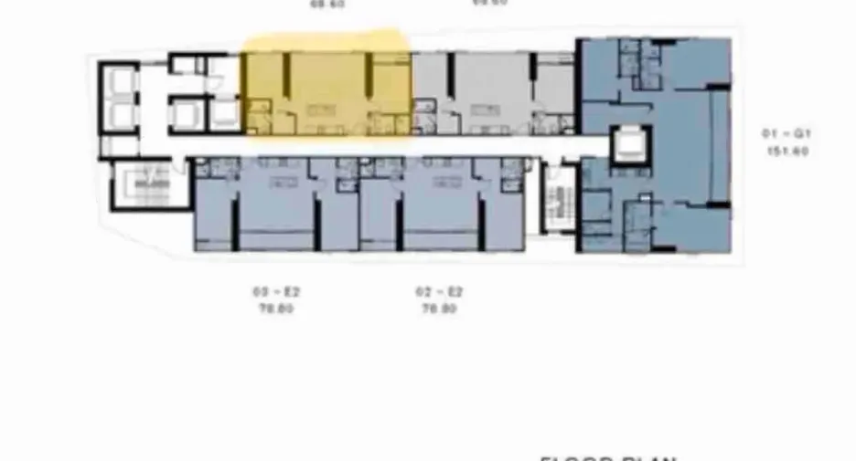 For sale 2 bedrooms condo in Khlong San, Bangkok