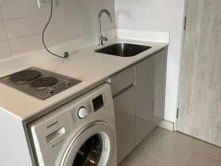 For rent 1 bed condo in Huai Khwang, Bangkok