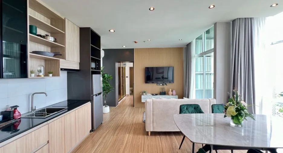 For rent 2 bedrooms condo in Jomtien, Pattaya
