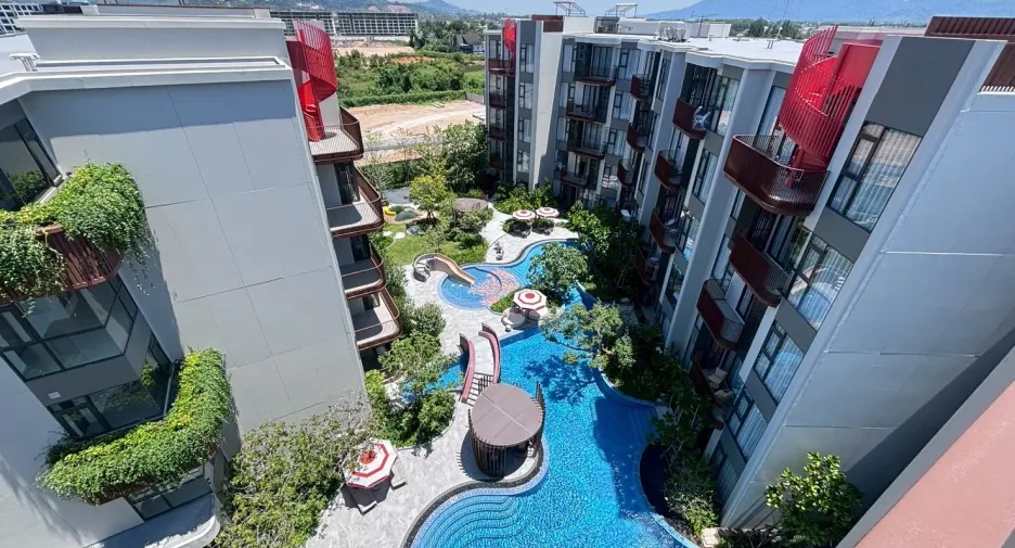 À louer 2 chambres condo à Thalang, Phuket