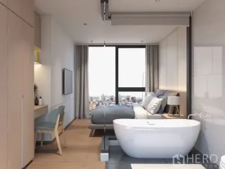 For rent and for sale 2 bedrooms condo in Bang Rak, Bangkok