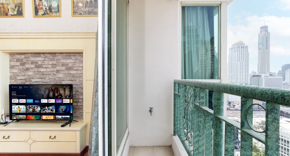 Wohnung zur Miete mit 1 Zimmer in Pathum Wan, Bangkok