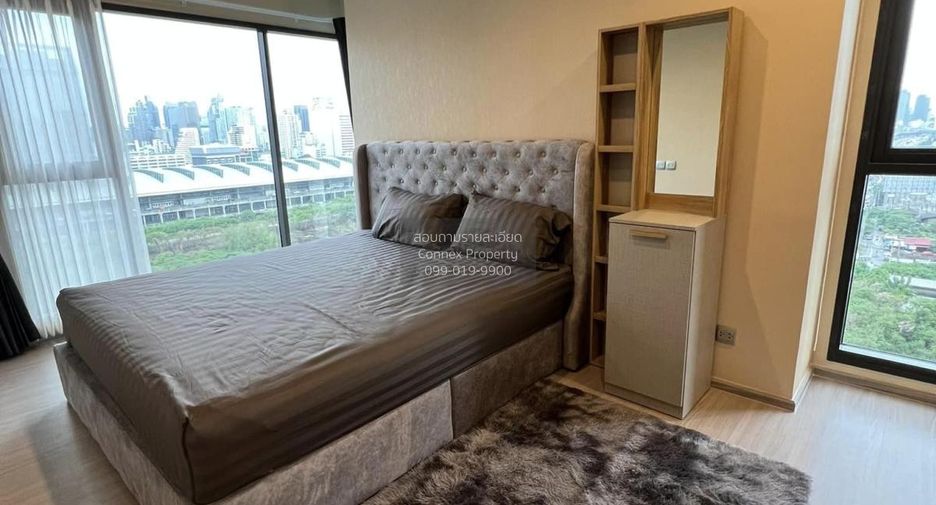 For rent 2 bedrooms condo in Huai Khwang, Bangkok