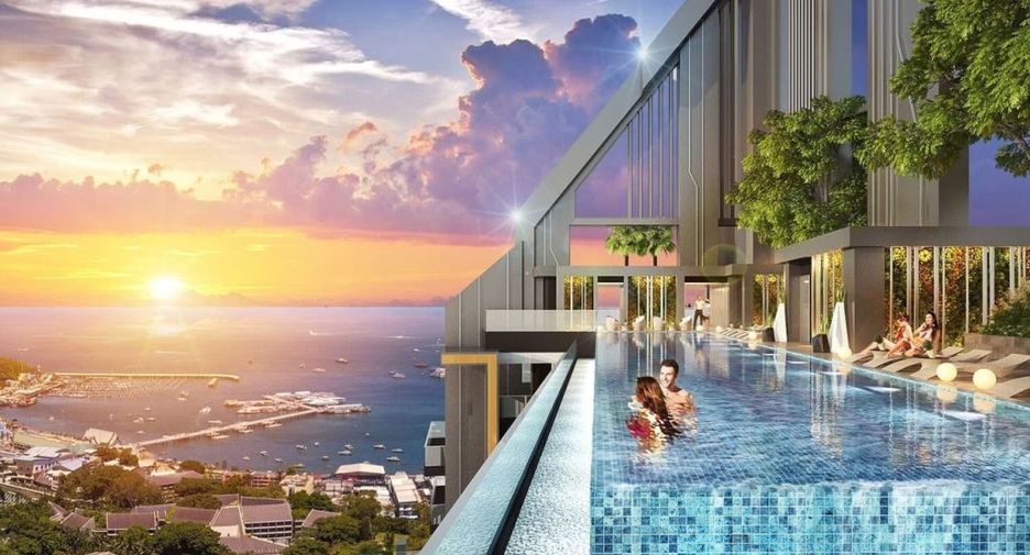 À vendre 2 chambres condo à South Pattaya, Pattaya