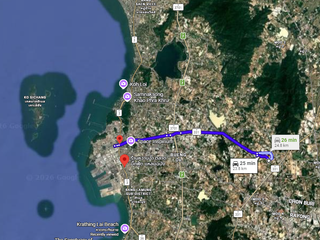À vendre terrain à Si Racha, Chonburi