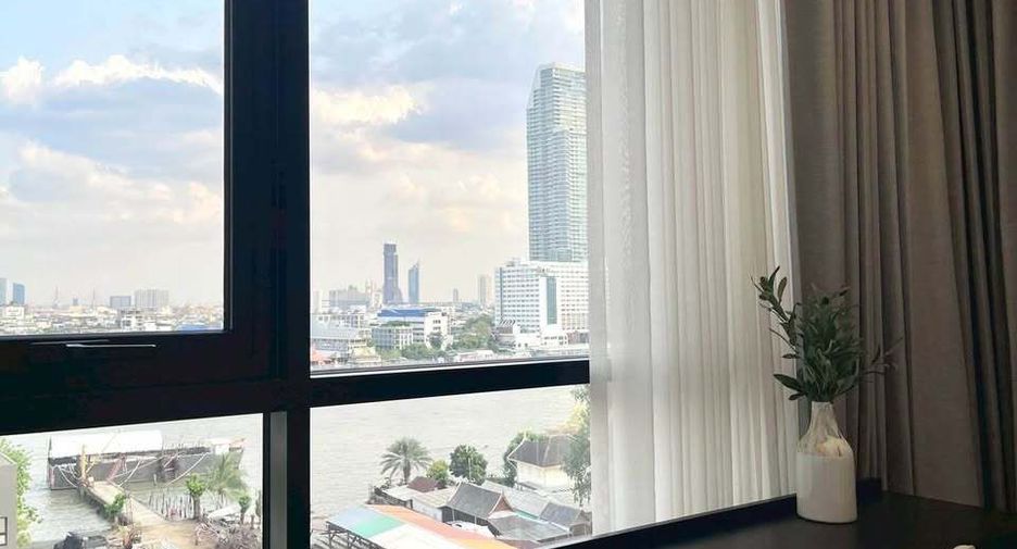For rent 2 bedrooms condo in Khlong San, Bangkok