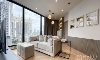 For rent 2 bedrooms condo in Huai Khwang, Bangkok
