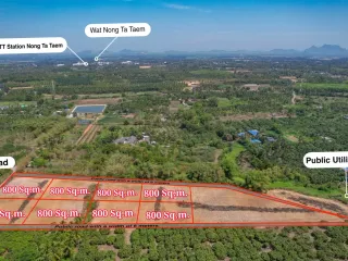 For sale land in Pran Buri, Prachuap Khiri Khan