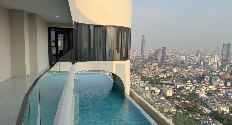For sale and for rent 2 bedrooms condo in Khlong San, Bangkok