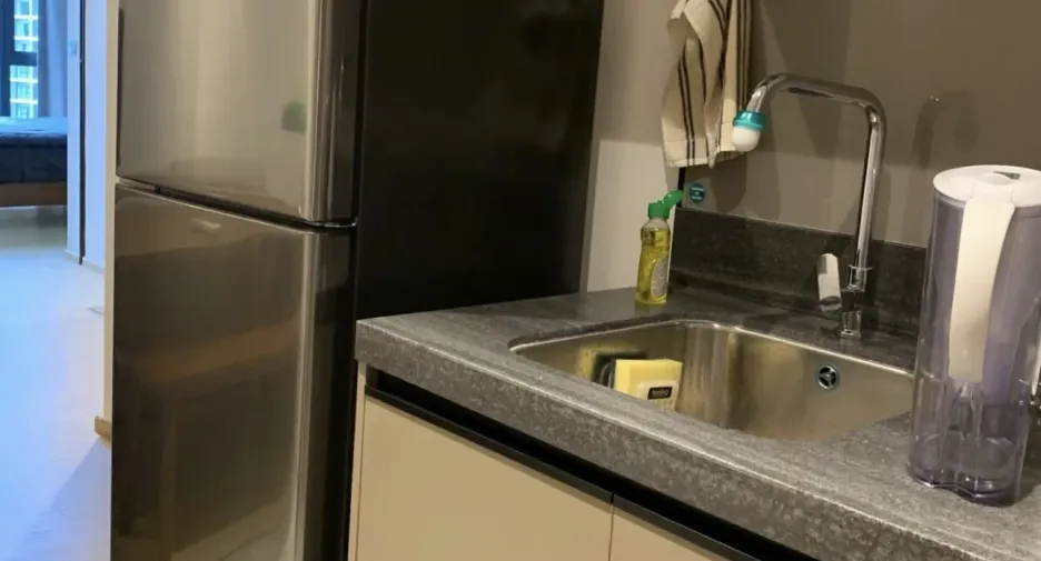 For rent 1 bed condo in Huai Khwang, Bangkok