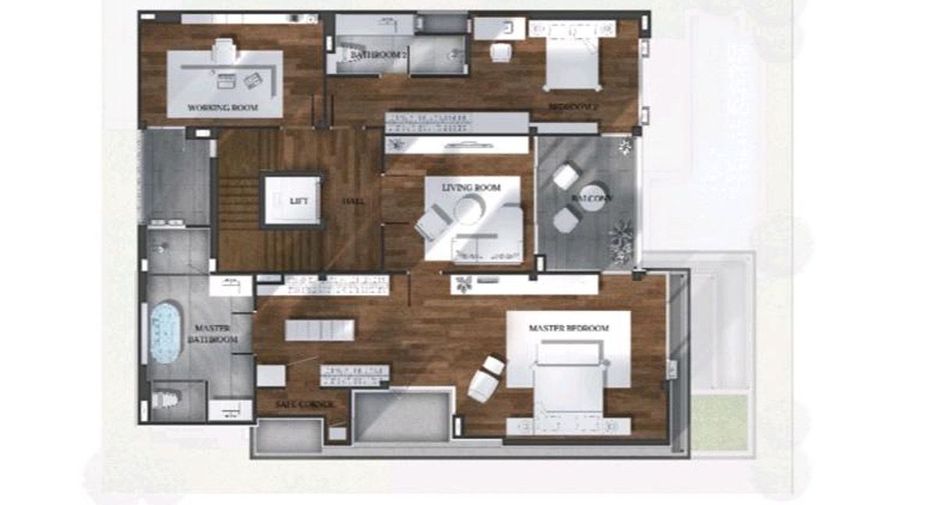For rent 8 bedrooms house in Bang Kapi, Bangkok