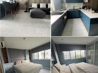 For rent 2 bedrooms condo in Huai Khwang, Bangkok
