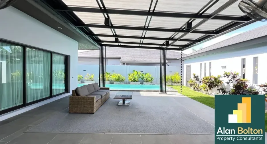 For rent 3 bedrooms house in Bang Lamung, Chonburi