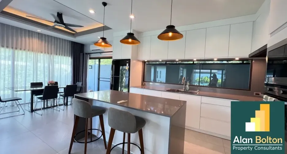 For rent 3 bedrooms house in Bang Lamung, Chonburi