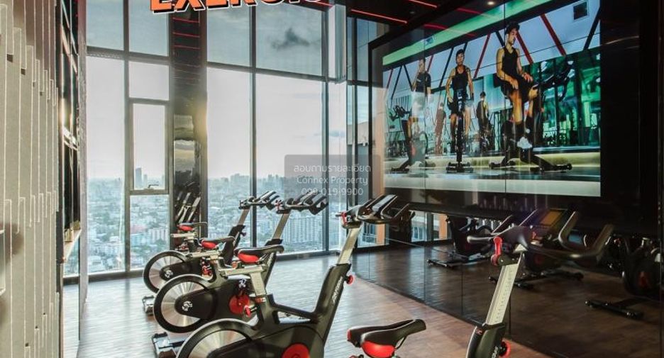 For rent 1 bed condo in Huai Khwang, Bangkok
