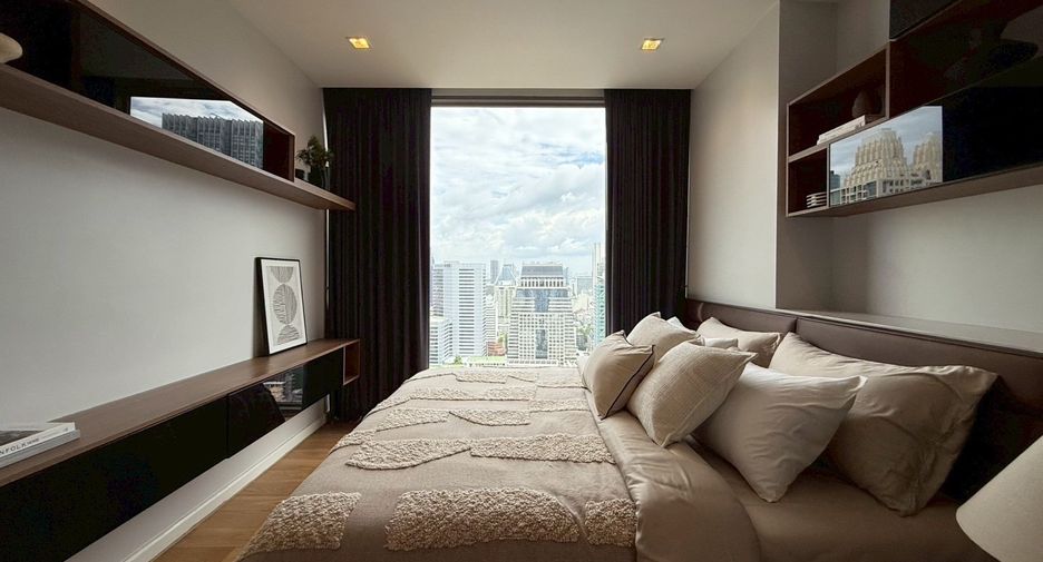 For rent 2 bedrooms condo in Sathon, Bangkok
