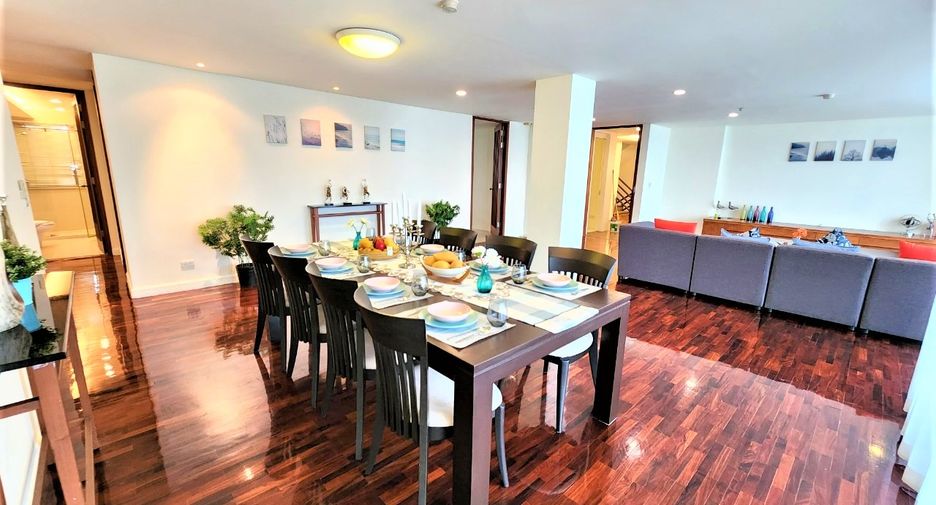Condo en alquiler de 3 habitaciones en Sathon, Bangkok