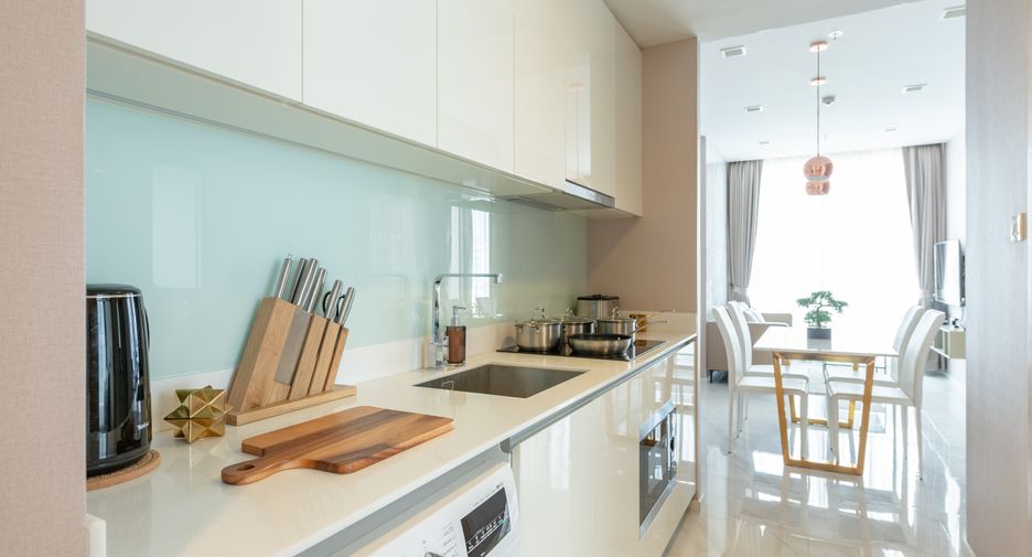 For rent 2 bedrooms condo in Watthana, Bangkok