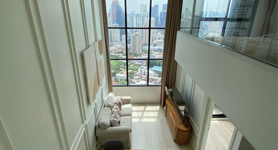 For rent 2 bedrooms condo in Sathon, Bangkok