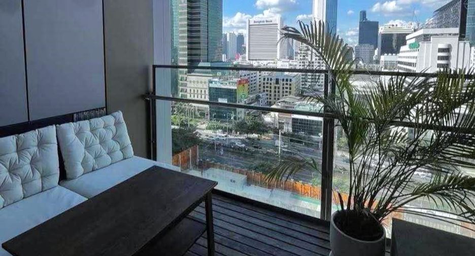 For rent 2 bedrooms condo in Sathon, Bangkok