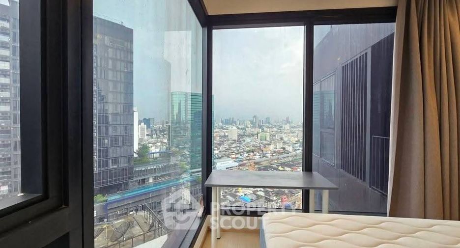 For rent 1 bed condo in Huai Khwang, Bangkok