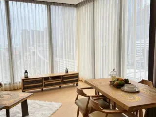 Condo en alquiler de 2 habitaciones en Huai Khwang, Bangkok